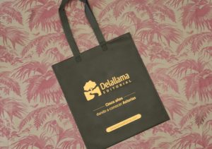 Bolsas para celebrar el quinto aniversario