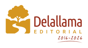 Nuevo logotipo para el décimo aniversario de Delallama Editorial